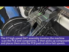 Assemblaggio di circuiti stampati 6 strati con 2OZ Maschera di saldatura rossa di rame per applicazione audio