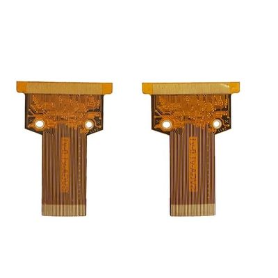 Buon prezzo 2 film giallo flessibile della copertura del circuito del PWB di strato 1oz 0.3mm in linea