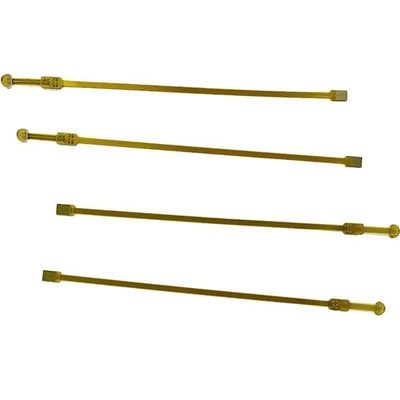 Buon prezzo L'OEM 6 mette a strati la copertura gialla 1.1mm del PWB della flessione rigida nessun film del Silkscreen in linea