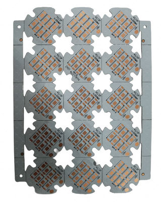 Buon prezzo LED Aluminum PCB Board 1oz OSP E EING White Soldermask per applicazioni di illuminazione in linea