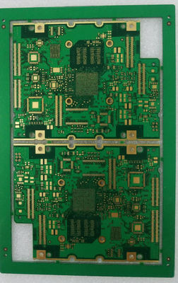Buon prezzo HDI PCB Board 6L 1OZ EING 0.1mm Forno dito oro Verde Soldermask per stratificazione dei dati in linea