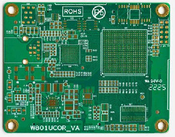 Buon prezzo 6L FR4 TG150 1.6mm Multilayer Printed Circuit Board con BGA Impedance Control e 0.1mm Minimum Solder Mask Bridge in linea