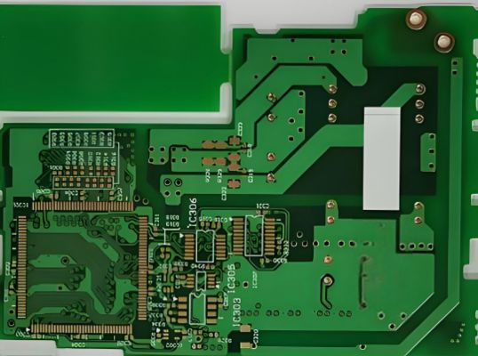 Buon prezzo PCB in rame con tecnologia di maschera di saldatura a presa a fori 0.1mm/0.1mm Min. Larghezza/spaziatura della linea in linea