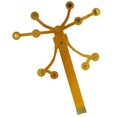 Buon prezzo Film giallo flessibile pieghevole della copertura di elettronica 0.2mm del bordo del PWB in linea