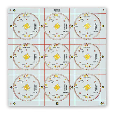 Buon prezzo Il Cu ha basato il PWB di rame un circuito 2oz ENIG 199.00mm*199.00mm di 1 strato in linea