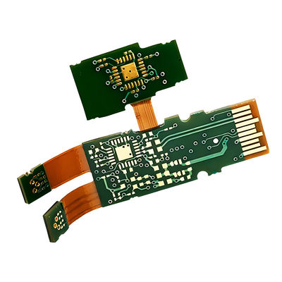 Buon prezzo 4 circuito stampato di verde di MIL Rigid Flex Circuit Boards HASL in linea