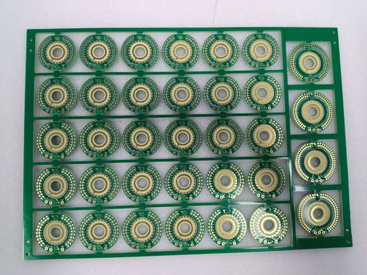 Buon prezzo 2 strati di circuiti a circuito rotativo a PCB a alta frequenza 2,4 mm con oro duro per interruttori rotanti in linea