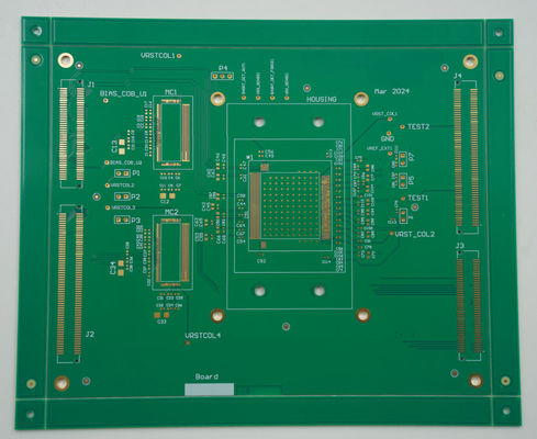 Buon prezzo 8 strati PCB personalizzati ad alta Tg EING Nickel-Palladium Resin Plug e tecnologia di controllo dell'impendenza in linea
