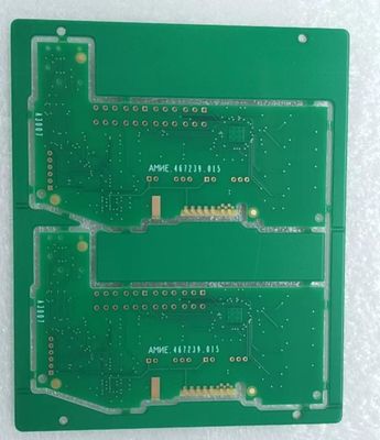 Buon prezzo 1Spessore della scheda di.6 mm Rapido giro campione di PCB con immersione oro e oro Finger Superficie Finish Maschera di saldatura nera in linea